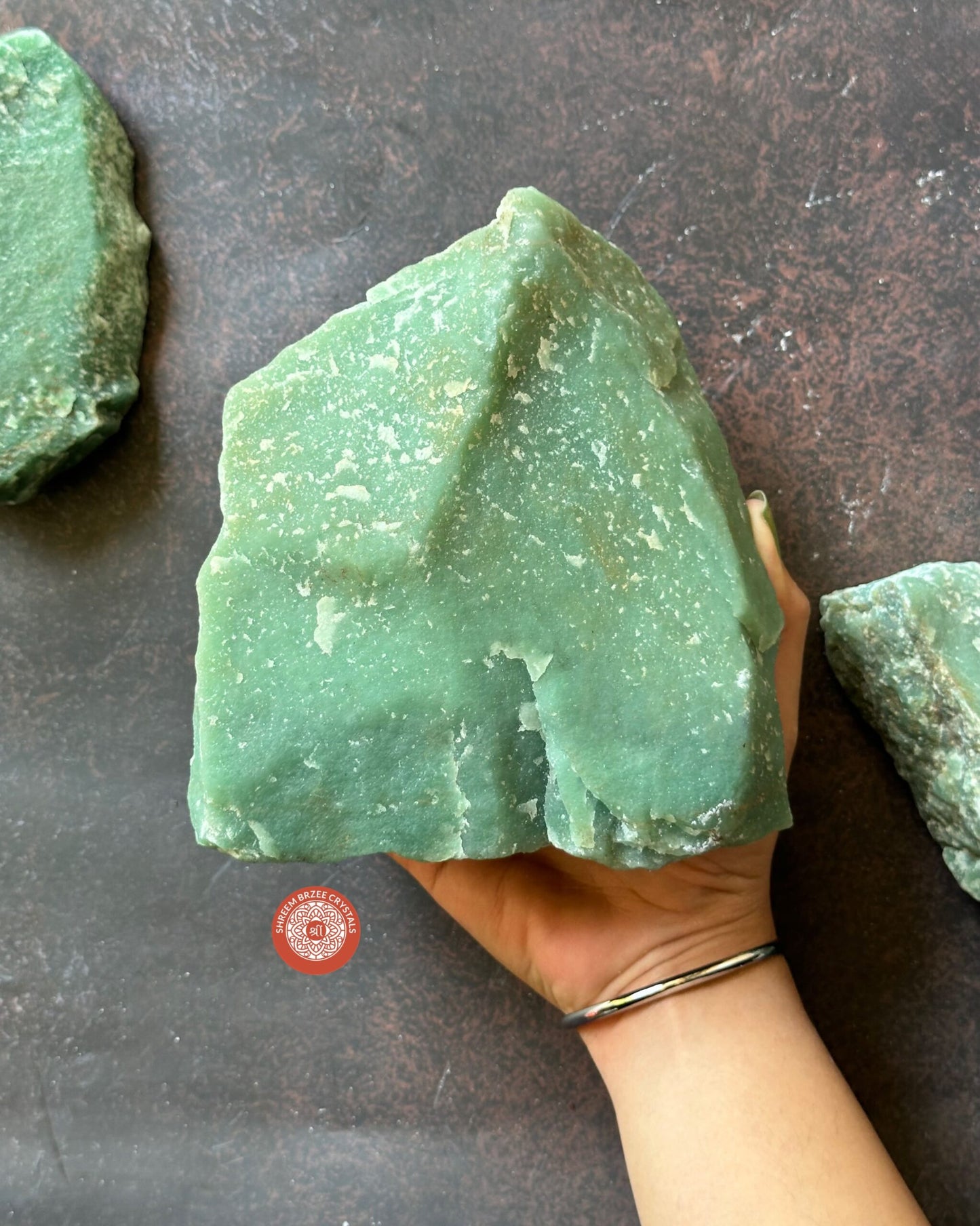 Raw Green Aventurine