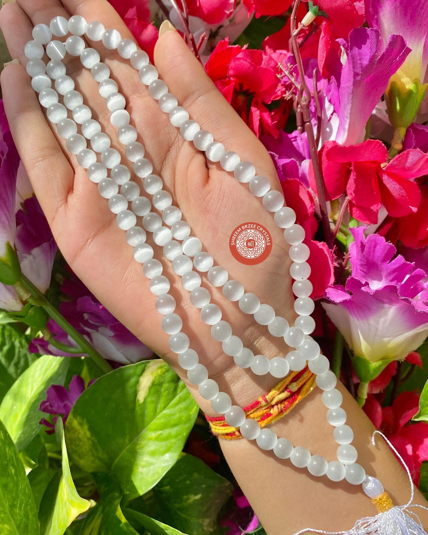 Selenite Mala