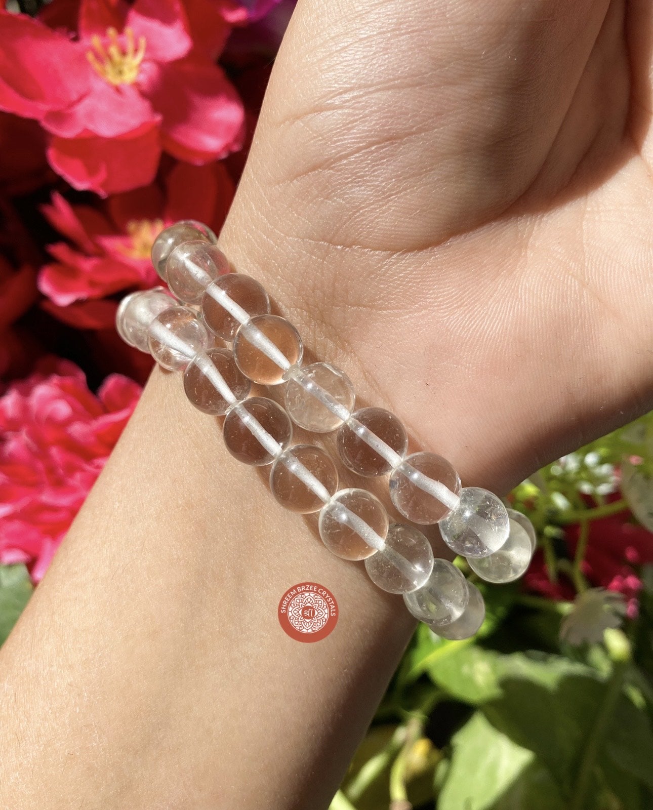 Clear Quartz Bracelet 8mm