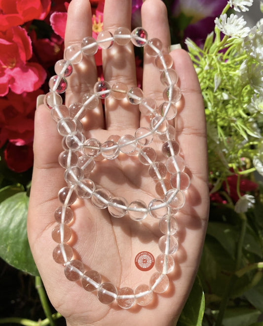 Clear Quartz Bracelet 8mm