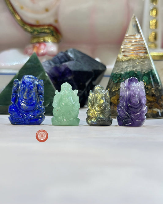 Crystal Ganesha Idols