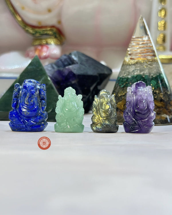 Crystal Ganesha Idols