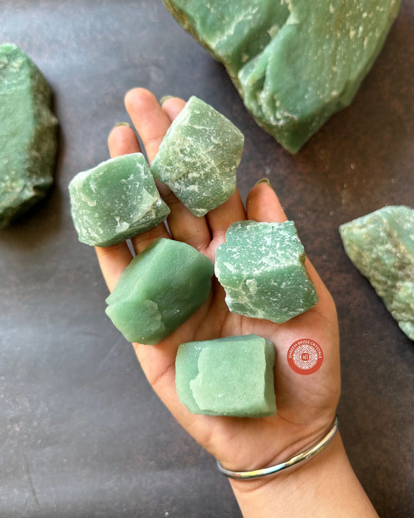 Raw Green Aventurine