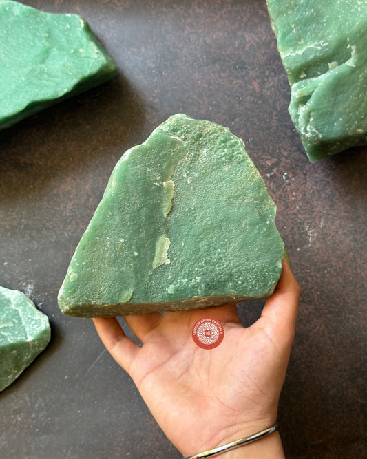 Raw Green Aventurine