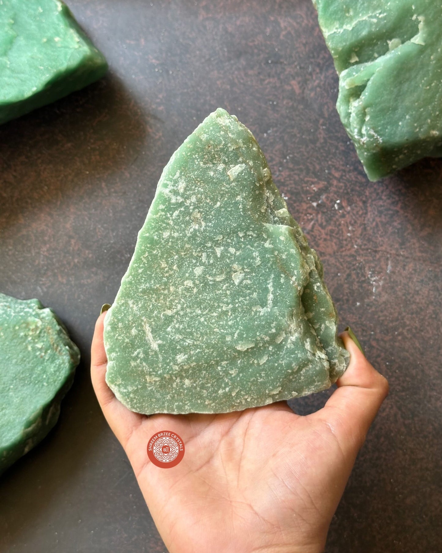 Raw Green Aventurine