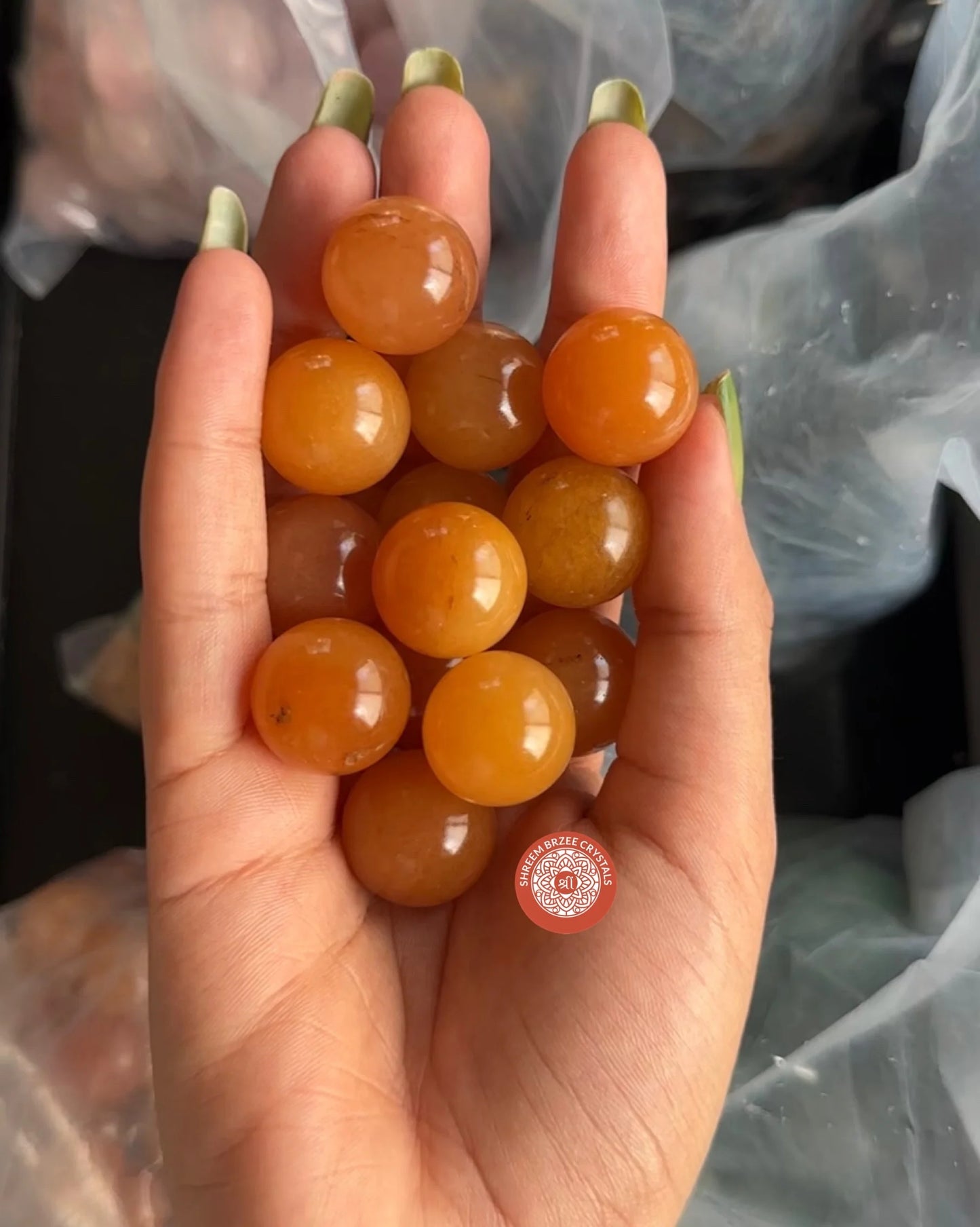 Golden Healer Quartz Mini Spheres