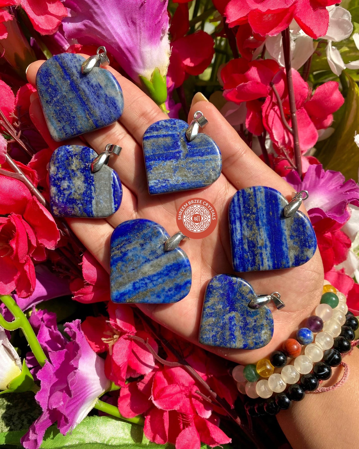 Lapis Lazuli Heart Pendant