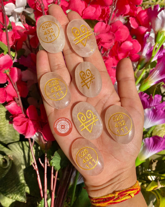 Rose Quartz Zibu Coin