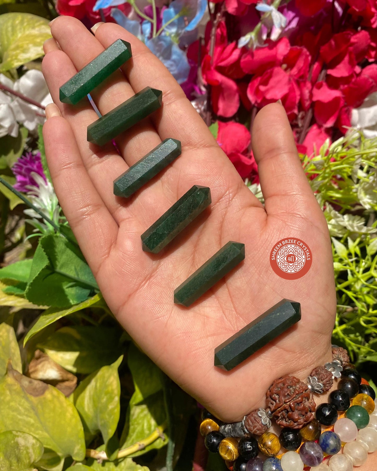 Green Aventurine Double Terminated Pencil