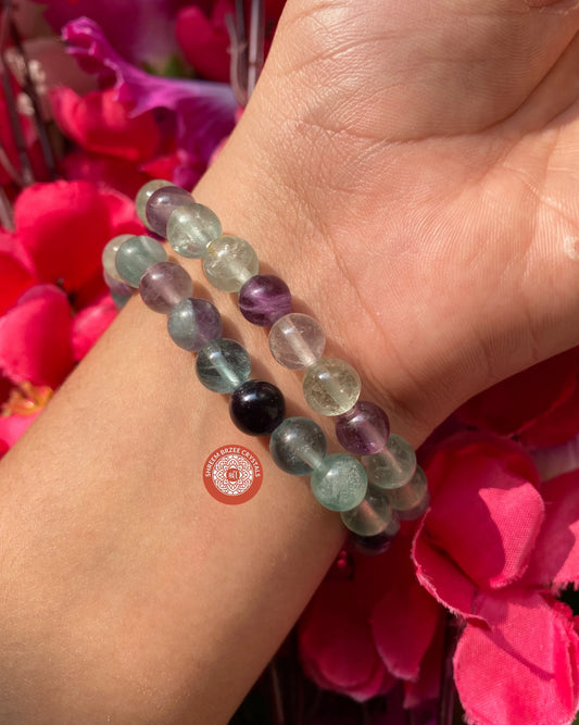 Multi Fluorite Bracelet