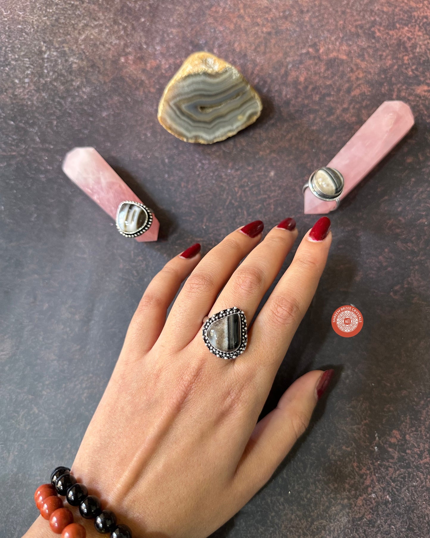 Sulemani hakik adjustable rings