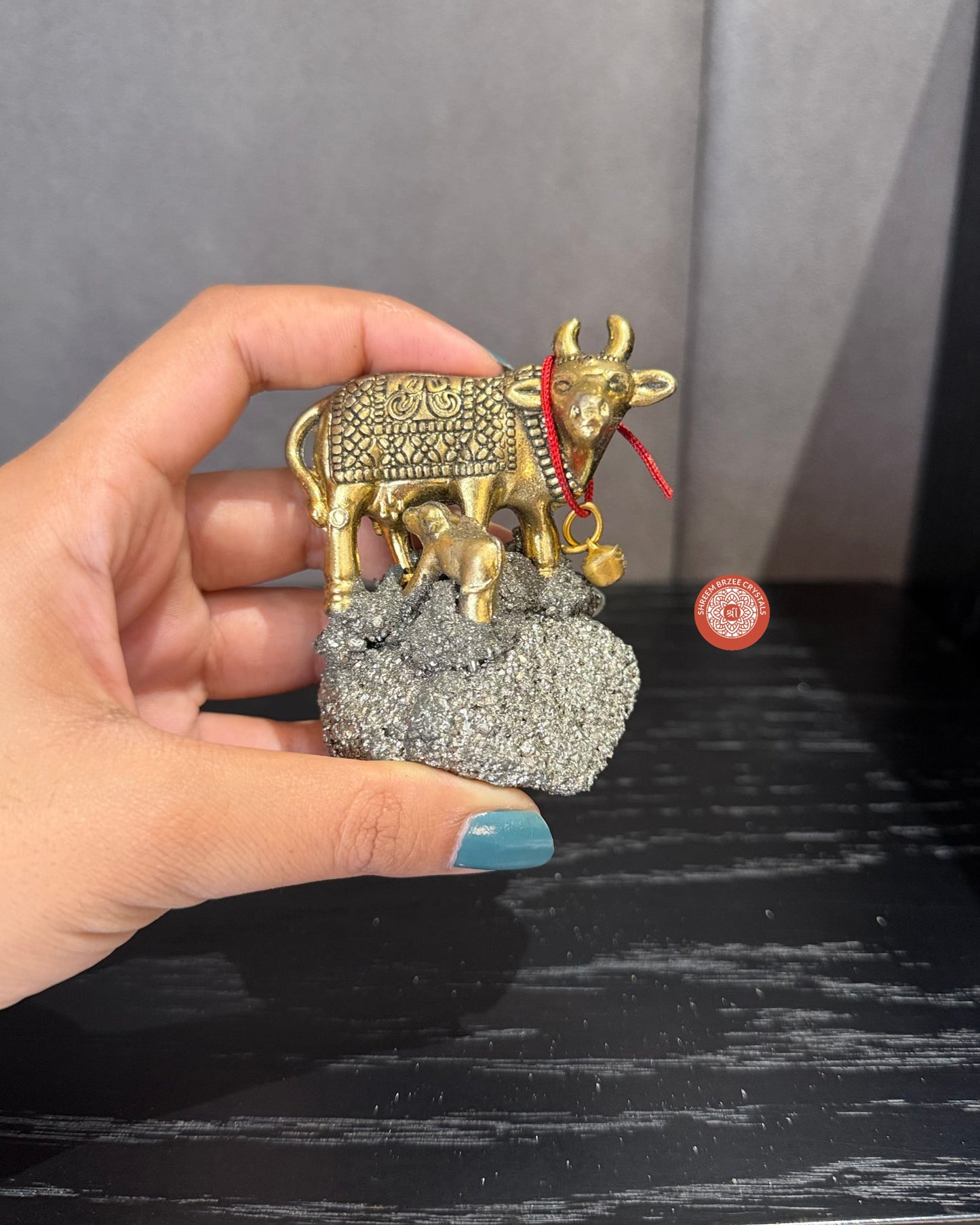 Kamdhenu on pyrite cluster