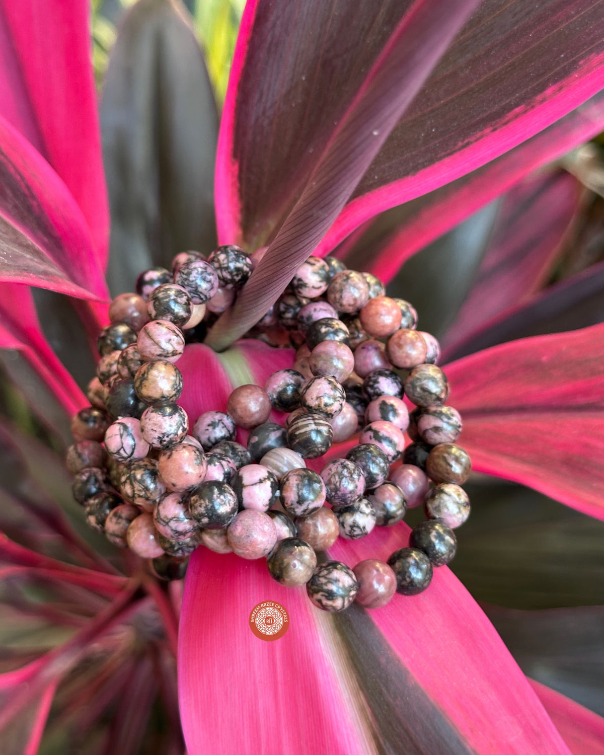 Rhodonite bracelet