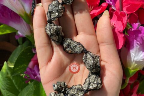 peruvian-pyrite-cluster-hanging