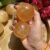 honey-calcite-sphere